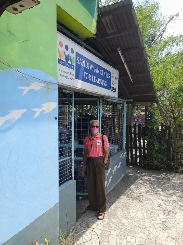 Entrance to Sandiwaan Learning Center